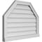 Ekena Millwork Octagonal Top Surface Mount PVC Gable Vent w/ 2"W x 2"P Brickmould Sill Frame, 30"W x 22"H GVPOT30X2203SN - alternate 2